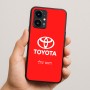 כיסוי בעיצוב אישי עם השם שלך לדגם - Realme 16 Pro 5G בעיצוב טויוטה