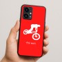 כיסוי בעיצוב אישי עם השם שלך לדגם - Realme 16 Pro 5G בעיצוב רוכב אופניים