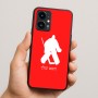 כיסוי בעיצוב אישי עם השם שלך לדגם - Realme 16 Pro 5G בעיצוב הוקי שוערים