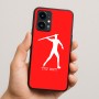 כיסוי בעיצוב אישי עם השם שלך לדגם - Realme 16 Pro 5G בעיצוב זורק כידון