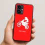 כיסוי בעיצוב אישי עם השם שלך לדגם - Realme 16 Pro 5G בעיצוב מוטוקרוס