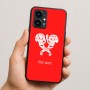כיסוי בעיצוב אישי עם השם שלך לדגם - Realme 16 Pro 5G בעיצוב פרחי קרן