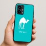 כיסוי בעיצוב אישי עם השם שלך לדגם - Realme 16 Pro 5G בעיצוב גמל