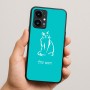 כיסוי בעיצוב אישי עם השם שלך לדגם - Realme 16 Pro 5G בעיצוב חתול