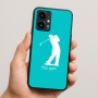 כיסוי בעיצוב אישי עם השם שלך לדגם - Realme 16 Pro 5G בעיצוב שחקן גולף