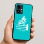 כיסוי בעיצוב אישי עם השם שלך לדגם - Realme 16 Pro 5G בעיצוב רוכב סוסים