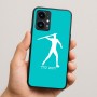 כיסוי בעיצוב אישי עם השם שלך לדגם - Realme 16 Pro 5G בעיצוב זורק כידון