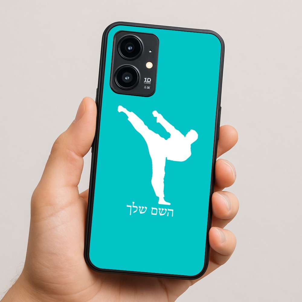 כיסוי בעיצוב אישי עם השם שלך לדגם - Realme 16 Pro 5G בעיצוב קרטה