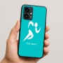 כיסוי בעיצוב אישי עם השם שלך לדגם - Realme 16 Pro 5G בעיצוב רצים אולימפיים