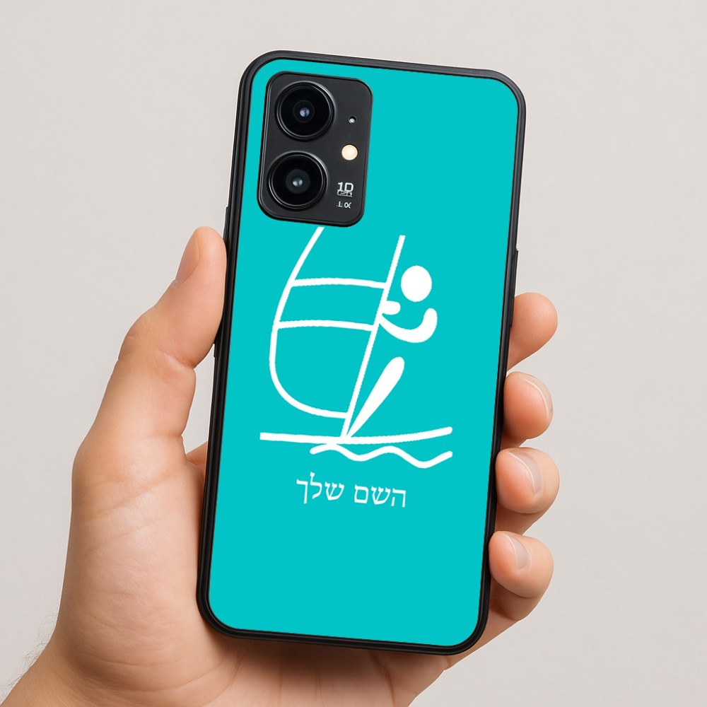 כיסוי בעיצוב אישי עם השם שלך לדגם - Realme 16 Pro 5G בעיצוב שייט אולימפי