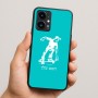 כיסוי בעיצוב אישי עם השם שלך לדגם - Realme 16 Pro 5G בעיצוב ילד סקייטבורד