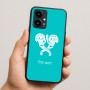 כיסוי בעיצוב אישי עם השם שלך לדגם - Realme 16 Pro 5G בעיצוב פרחי קרן