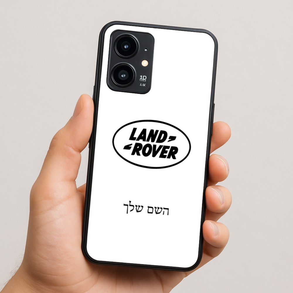 כיסוי בעיצוב אישי עם השם שלך לדגם - Realme 16 Pro 5G בעיצוב לנד רובר