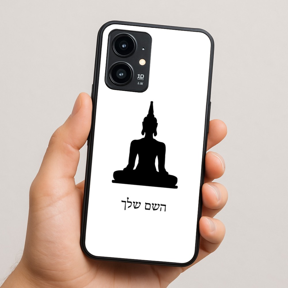 כיסוי בעיצוב אישי עם השם שלך לדגם - Realme 16 Pro 5G בעיצוב בודה