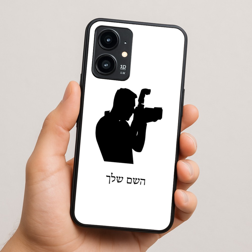 כיסוי בעיצוב אישי עם השם שלך לדגם - Realme 16 Pro 5G בעיצוב צלם - גברים