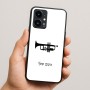 כיסוי בעיצוב אישי עם השם שלך לדגם - Realme 16 Pro 5G בעיצוב חצוצרה