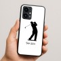 כיסוי בעיצוב אישי עם השם שלך לדגם - Realme 16 Pro 5G בעיצוב שחקן גולף