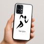 כיסוי בעיצוב אישי עם השם שלך לדגם - Realme 16 Pro 5G בעיצוב רצים אולימפיים