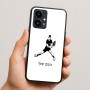 כיסוי בעיצוב אישי עם השם שלך לדגם - Realme 16 Pro 5G בעיצוב שחקן טניס