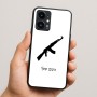 כיסוי בעיצוב אישי עם השם שלך לדגם - Realme 16 Pro 5G בעיצוב אק 47