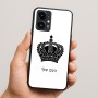 כיסוי בעיצוב אישי עם השם שלך לדגם - Realme 16 Pro 5G בעיצוב כתר מלכותי