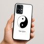 כיסוי בעיצוב אישי עם השם שלך לדגם - Realme 16 Pro 5G בעיצוב סמל יינג יאנג
