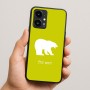 כיסוי בעיצוב אישי עם השם שלך לדגם - Realme 16 Pro 5G בעיצוב דוב