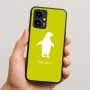 כיסוי בעיצוב אישי עם השם שלך לדגם - Realme 16 Pro 5G בעיצוב פינגווין