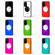 כיסוי בעיצוב אישי עם השם שלך לדגם - Realme 16 Pro+ 5G בעיצוב כדורסל