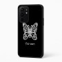 כיסוי בעיצוב אישי עם השם שלך לדגם - Realme 16 Pro+ 5G בעיצוב פרפר
