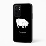 כיסוי בעיצוב אישי עם השם שלך לדגם - Realme 16 Pro+ 5G בעיצוב חזיר