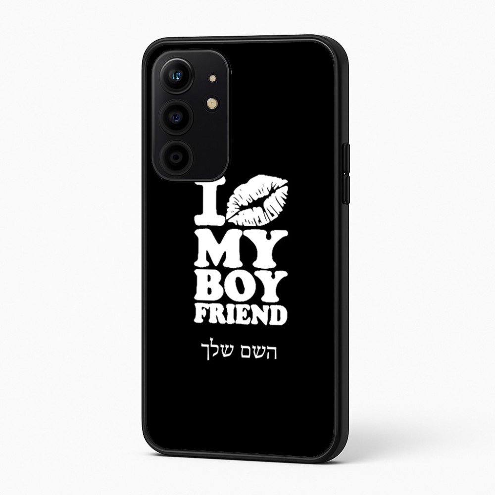 כיסוי בעיצוב אישי עם השם שלך לדגם - Realme 16 Pro+ 5G בעיצוב נשקי את חבר שלי
