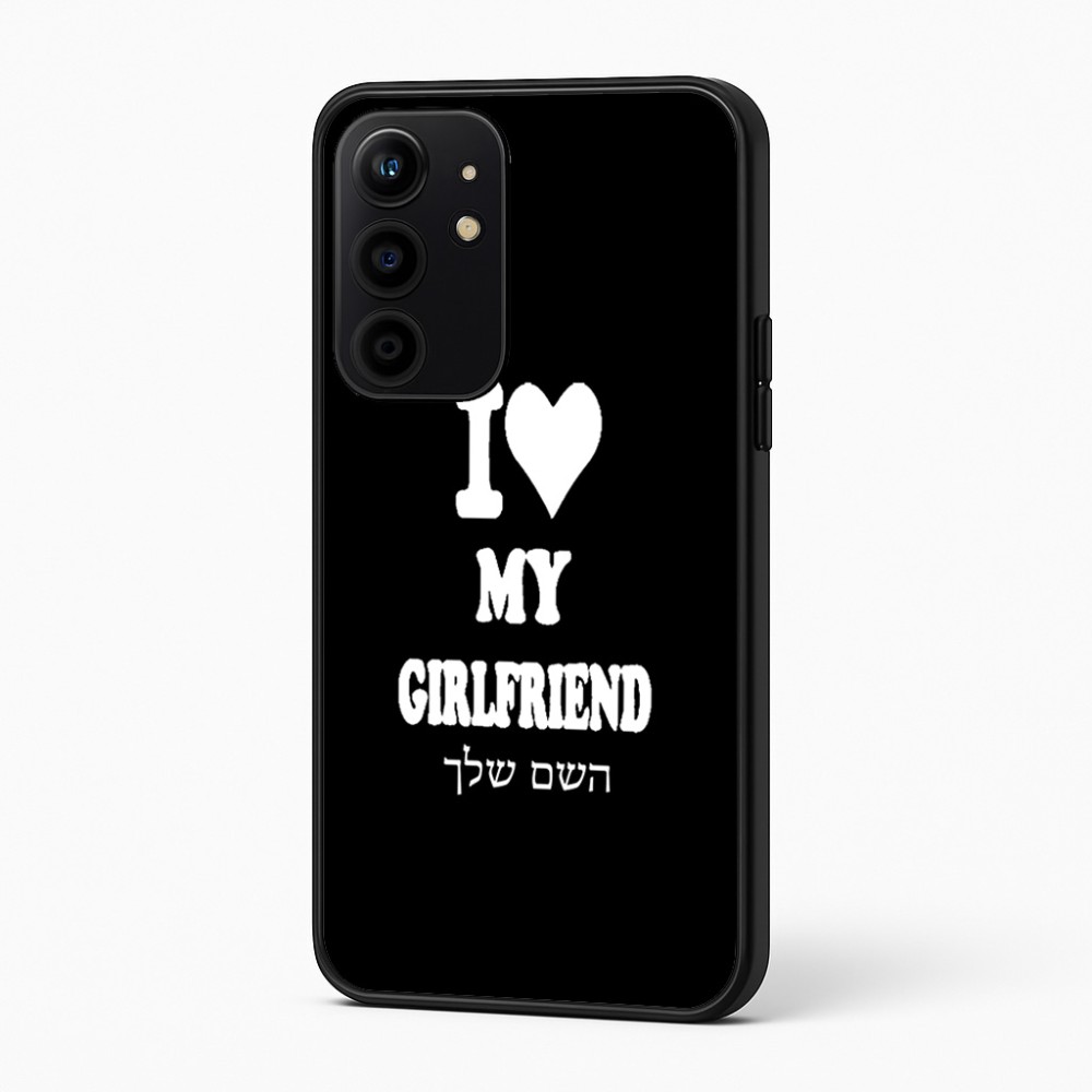כיסוי בעיצוב אישי עם השם שלך לדגם - Realme 16 Pro+ 5G בעיצוב אוהב את החברה שלי