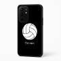 כיסוי בעיצוב אישי עם השם שלך לדגם - Realme 16 Pro+ 5G בעיצוב כדור כדורעף