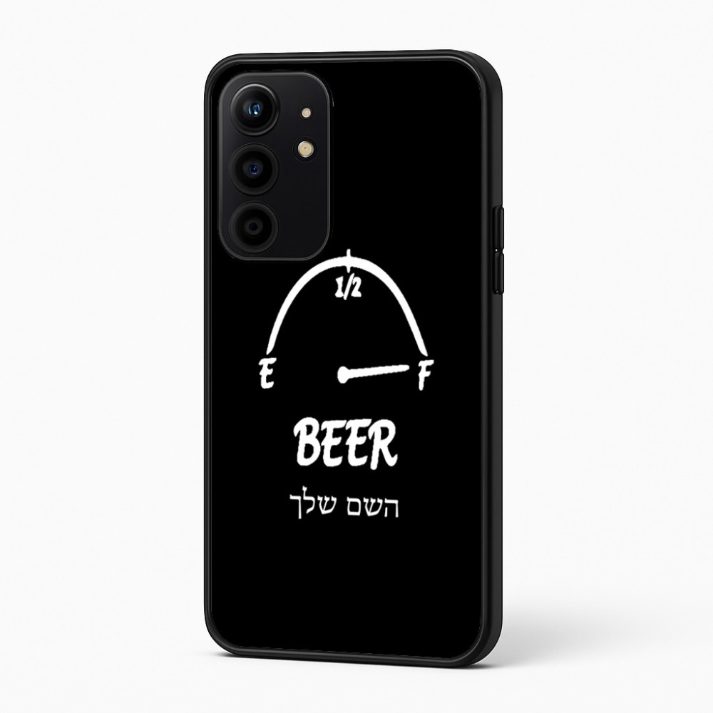 כיסוי בעיצוב אישי עם השם שלך לדגם - Realme 16 Pro+ 5G בעיצוב מיכל של בירה