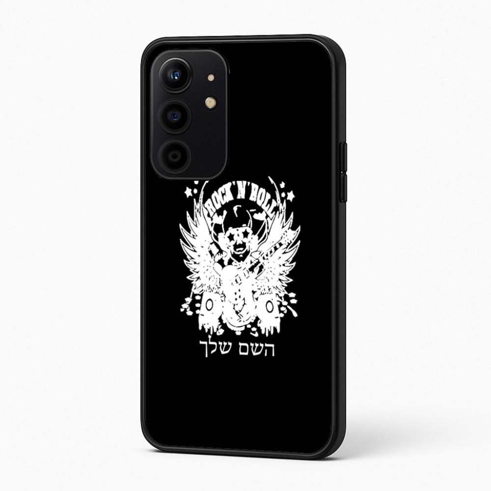 כיסוי בעיצוב אישי עם השם שלך לדגם - Realme 16 Pro+ 5G בעיצוב רוקנרול