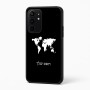 כיסוי בעיצוב אישי עם השם שלך לדגם - Realme 16 Pro+ 5G בעיצוב מפת העולם