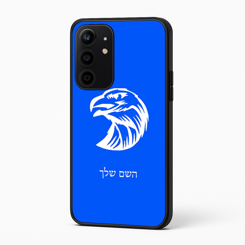 כיסוי בעיצוב אישי עם השם שלך לדגם - Realme 16 Pro+ 5G בעיצוב ראש נשר
