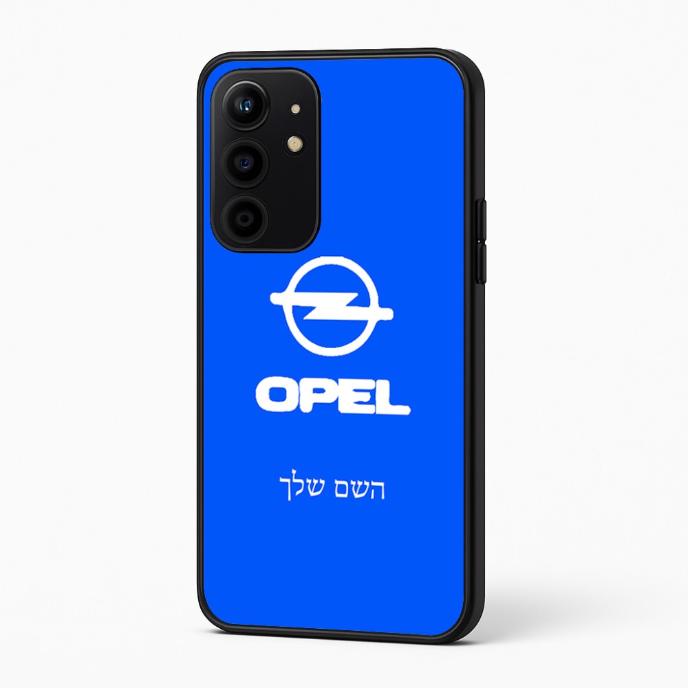כיסוי בעיצוב אישי עם השם שלך לדגם - Realme 16 Pro+ 5G בעיצוב אופל