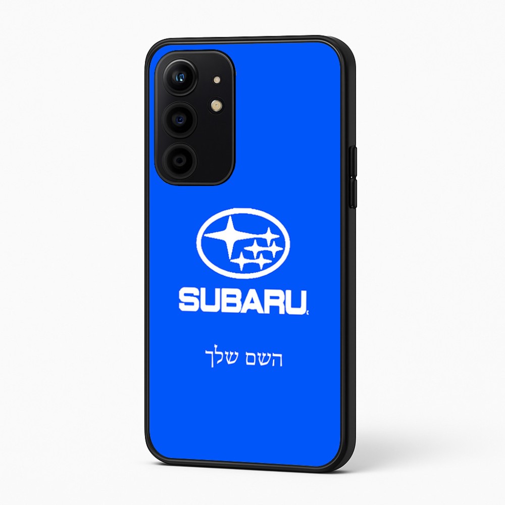 כיסוי בעיצוב אישי עם השם שלך לדגם - Realme 16 Pro+ 5G בעיצוב סובארו