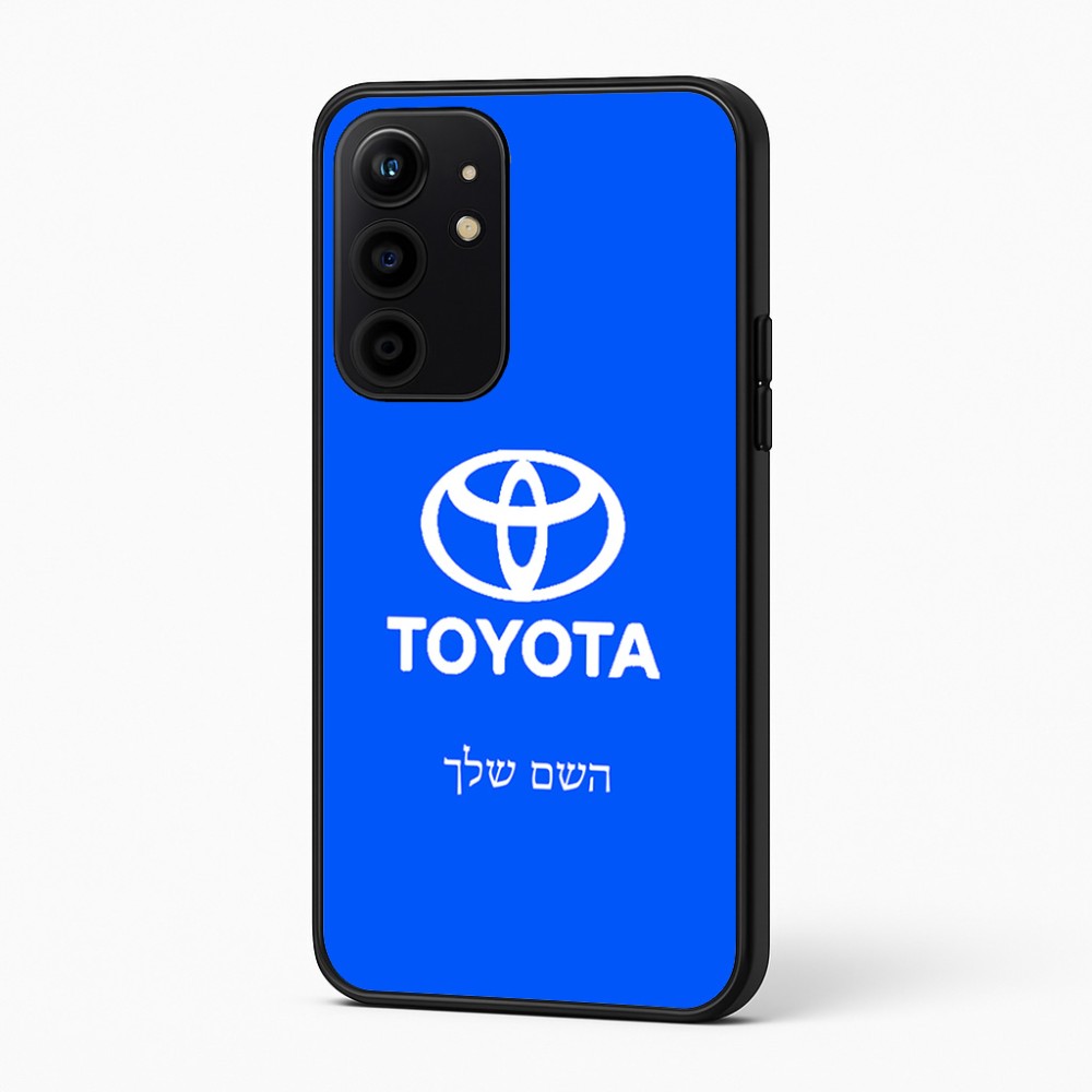 כיסוי בעיצוב אישי עם השם שלך לדגם - Realme 16 Pro+ 5G בעיצוב טויוטה