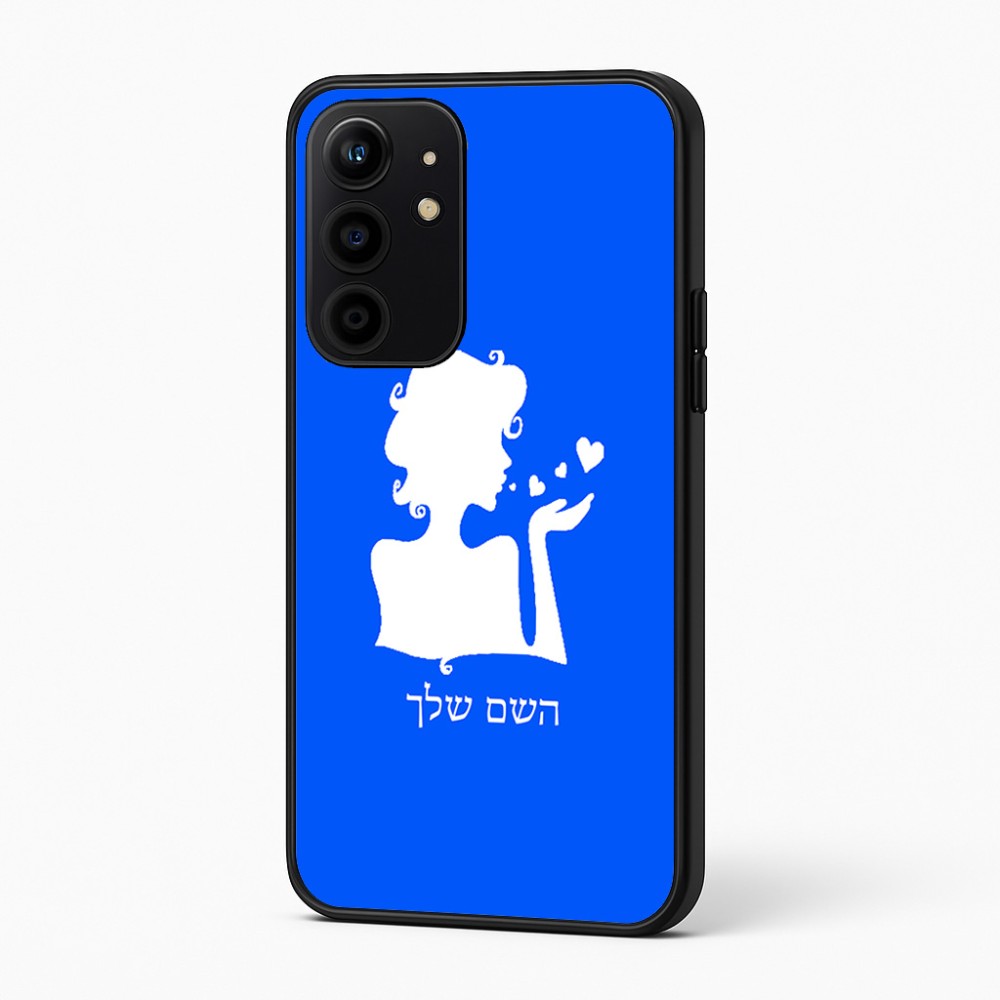 כיסוי בעיצוב אישי עם השם שלך לדגם - Realme 16 Pro+ 5G בעיצוב אהבת נשים
