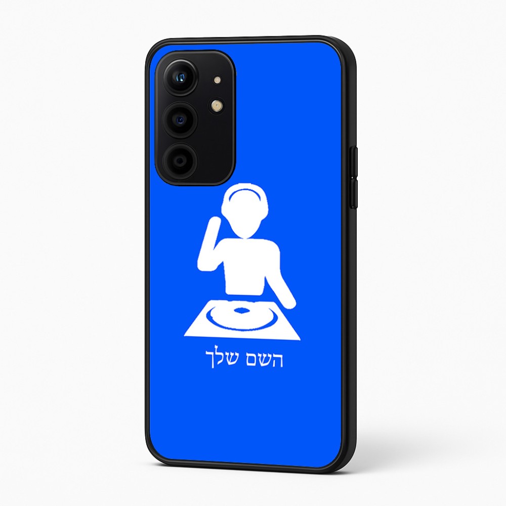 כיסוי בעיצוב אישי עם השם שלך לדגם - Realme 16 Pro+ 5G בעיצוב אזור מוזיקה של די ג'יי