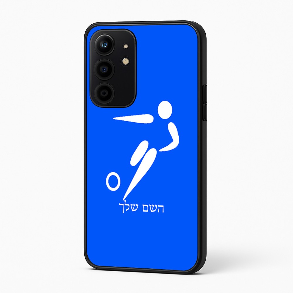 כיסוי בעיצוב אישי עם השם שלך לדגם - Realme 16 Pro+ 5G בעיצוב כדורגל אולימפי