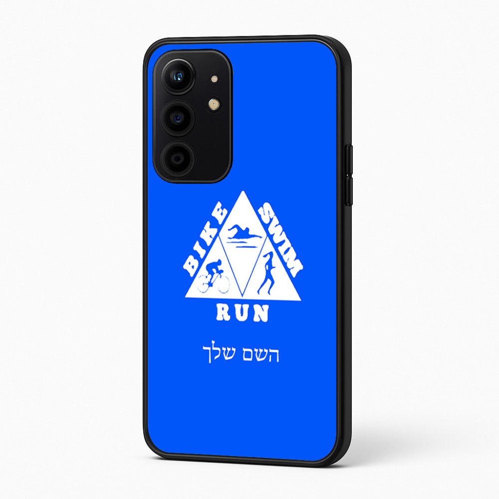 כיסוי בעיצוב אישי עם השם שלך לדגם - Realme 16 Pro+ 5G בעיצוב טריאתלון