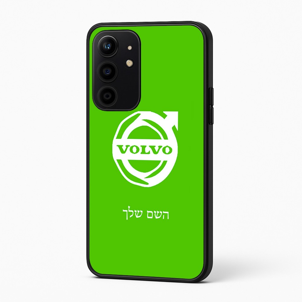 כיסוי בעיצוב אישי עם השם שלך לדגם - Realme 16 Pro+ 5G בעיצוב וולוו