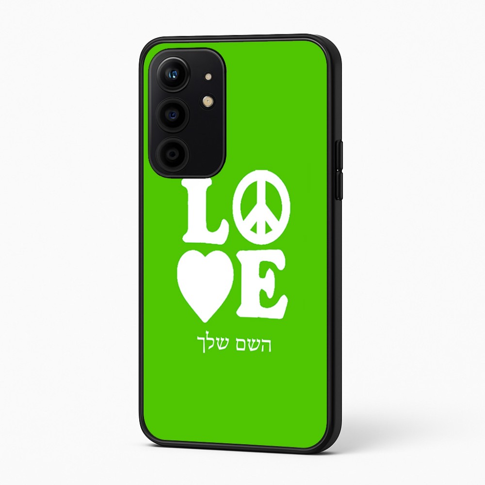כיסוי בעיצוב אישי עם השם שלך לדגם - Realme 16 Pro+ 5G בעיצוב אהבה