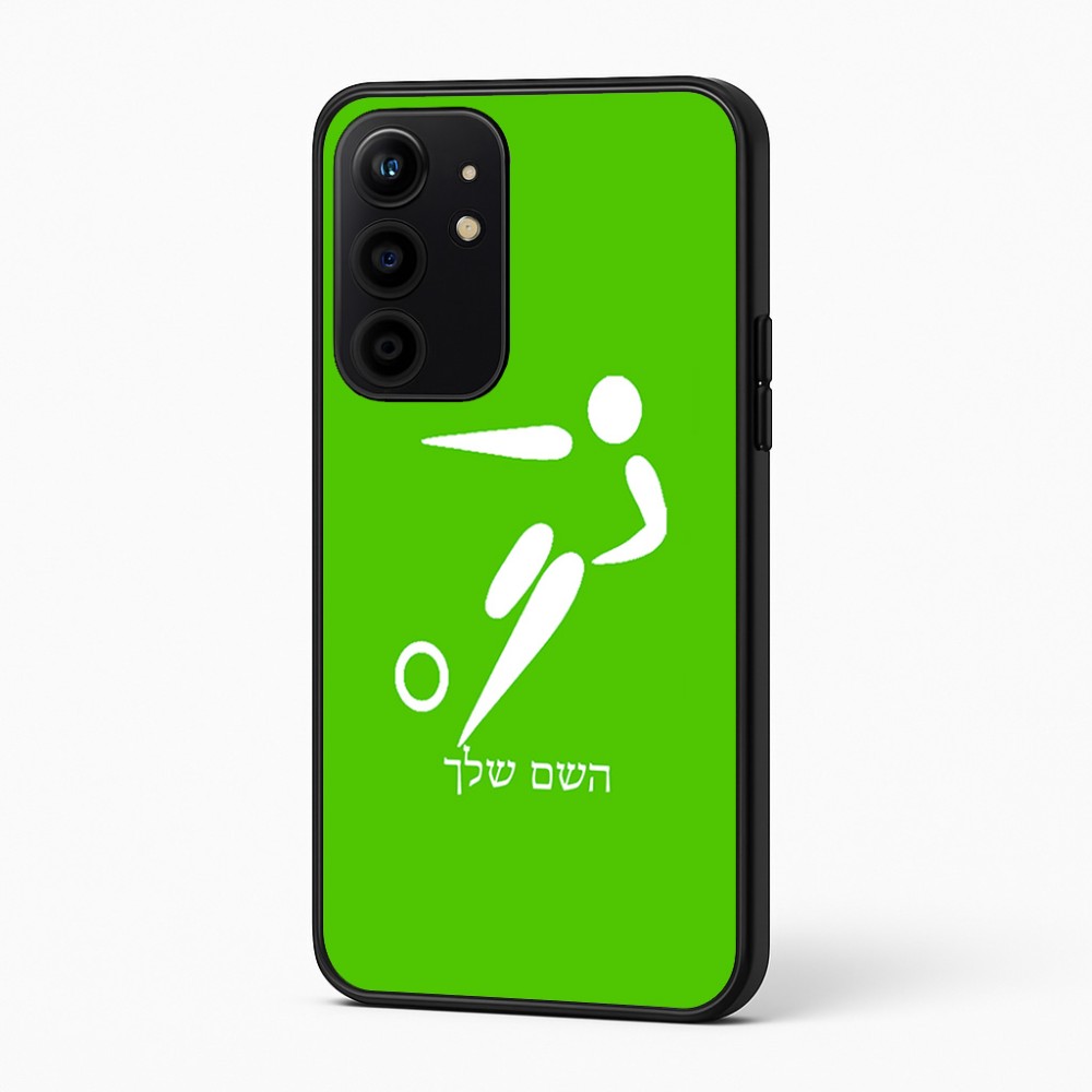 כיסוי בעיצוב אישי עם השם שלך לדגם - Realme 16 Pro+ 5G בעיצוב כדורגל אולימפי