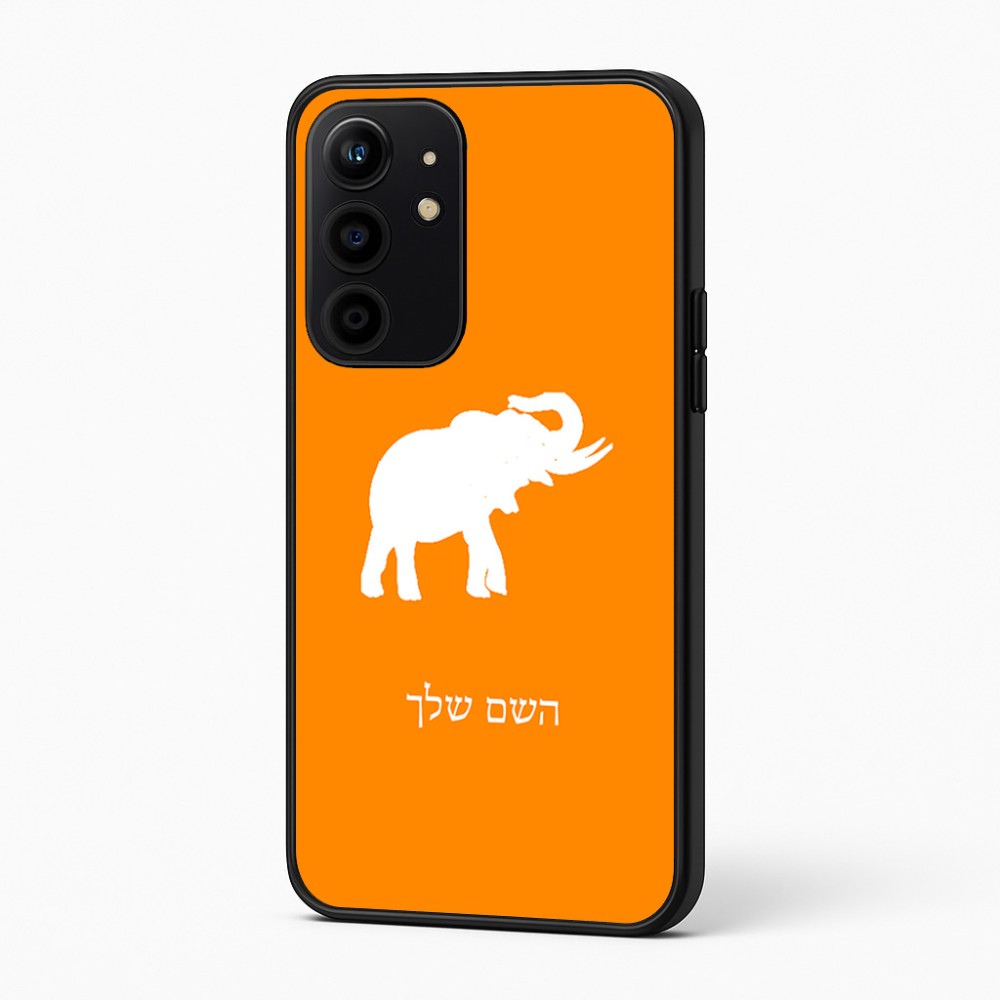כיסוי בעיצוב אישי עם השם שלך לדגם - Realme 16 Pro+ 5G בעיצוב פיל