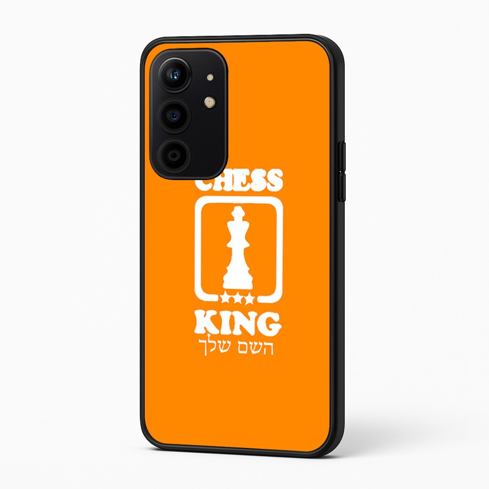 כיסוי בעיצוב אישי עם השם שלך לדגם - Realme 16 Pro+ 5G בעיצוב שחמט